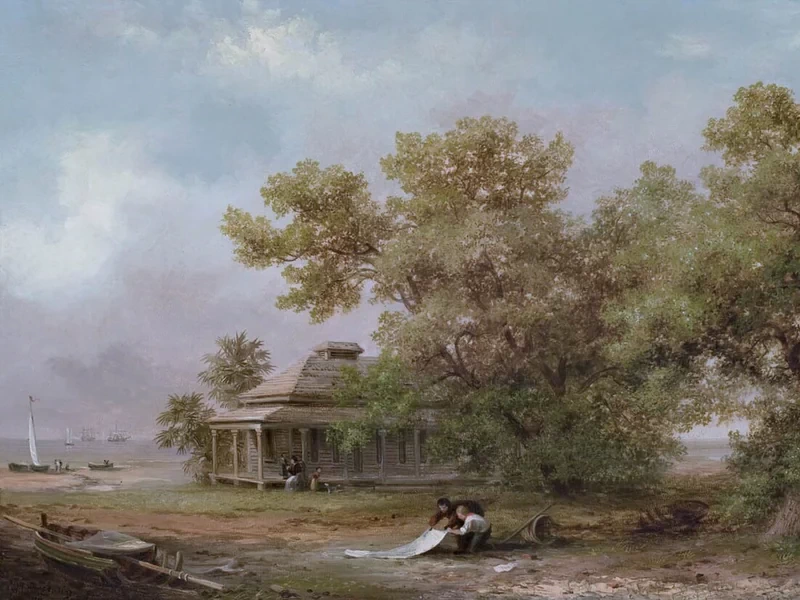 1839-Xanthus Russell Smith - Hilton Head, Port Royal